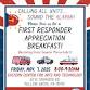 First Responder Appreciation Breakfast event in Willow Grove, PA