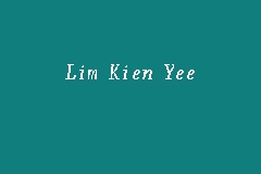 Chong pang city merchant & hawker's association www.facebook.com/chongpangcitysg. Lim Kien Yee Lawyer In Kuala Lumpur