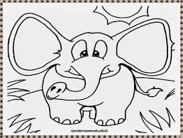Mewarnai gajah anak tk belajarmewarnai info. Cara Menggambar Gajah Untuk Anak Tk Gambaryuk