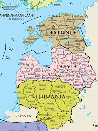 Dovete localizzare e conoscere i suoi stati con relative vi fornisco qualche supporto: Paesi Baltici Wikipedia