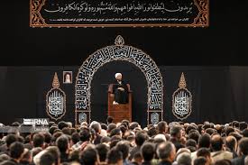 ایرنا - دومین شب عزاداری اباعبدالله با حضور رهبر انقلاب