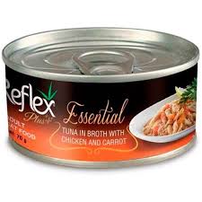 reflex plus essential kedi konservesi ton tavuk havuclu 70 gr 8698995027076 amazon pet center tavuk kedi somon