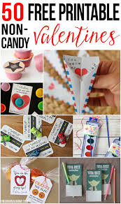 50 Free Printable Non Candy Valentines Unoriginal Mom