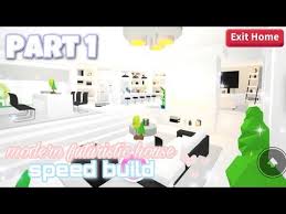 Modern Futuristic House Part 1 Roblox Adopt Me Youtube Futuristic Home Cute Room Ideas My Home Design