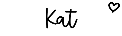 Each female name has a unique sound and meaning. Kat Name Meaning Origin At Clickbabynames