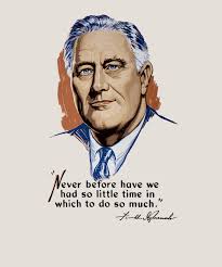 President Franklin Roosevelt and Quote Long Sleeve T-Shirt by War Is Hell  Store