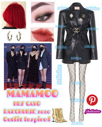 Mamamoo solar is seen attending the production presentation of the new audition the song we loved, a new singer, held at kbs on july 15. Mamamoo Kbs Gayo Daechukjae 2020 Outfit Inspired Performance Outfit Kpop Outfits Kpop Fashion Outfits