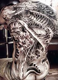 Hình xăm cá chép vượt quỷ môn quan. DÆ°Æ¡ng Dragon Tattoo 20 Tráº§n Ä'Äƒng Ninh Van Ä'inh Phone 0164 280 3333 Publications Facebook