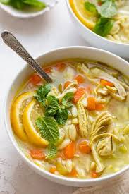 Chicken Lemon Orzo Soup Homemade Broth Feelgoodfoodie Recipe Lemon Orzo Soup Easy Soup Recipes Lemon Orzo