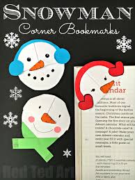 Our recent calendar template is always ready to download from our home page at any time. Snowman Bookmark Design Red Ted Art Make Crafting With Kids Easy Fun