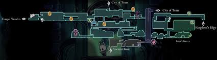 Hollow Knight Maps Of Hallownest Knight Map Hollow Night