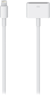 Best Buy Apple Lightning To 30 Pin Adapter Cable White Md824