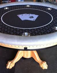 Round Poker Table Claw Feet Custom Felt Custom Poker Tables Blackjack Roulette Craps Table Chairs Ceramic Chips Thebestpokersite Com Mesa De Poquer Disenos De Unas Poker