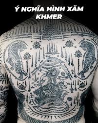 Bảo vệ nơi ở, xua đuổi ma quỷ âm binh. Hinh XÄƒm Khmer Hinh XÄƒm Chá»¯ Khmer True Art Ink