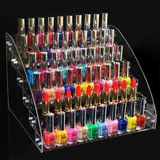 Great savings & free delivery / collection on many items. 2 3 4 5 6 7 Tier Nail Polish Rack Organizer Acrylic Clear Makeup Display Stand Rack Organizer Hold 20 70 Bottles Walmart Com Walmart Com