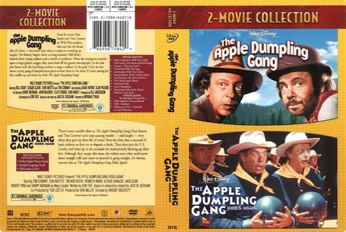 The Apple Dumpling Gang/The Apple Dumpling Gang Rides Again 2-Movie  Collection dvd cover (1979) R1