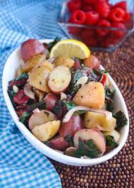 Italian Potato Salad With Swiss Chard Recipe Italian Potatoes Potatoes Recipes