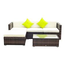 We are always searching for the ideal mix between good design and an attractive price tag. Rattan Garden Furniture Multi Seater Sofas Chairs Tables Outdoor For Sale Aosom Uk
