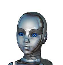 Girl Woman Face Eyes Close Up Robot Whatsapp Dp Robot Images Best Whatsapp Dp