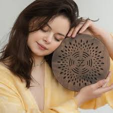 Vegan 21-inch Moon Meditation Drum