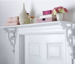 Shelf Storage Above The Bathroom Door Store Extra Bath Supplies Guest Toiletries Towels Maybe Flowers Home Diy Home Decor Bedroom Hacks
