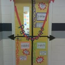 Santa's beard can be made of pulled cotton balls. 20 Math Door Decorations Ideas Math Door Decorations Door Decorations Christmas Classroom Door
