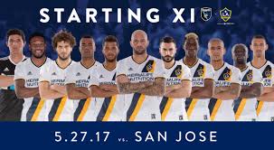 Here you can easy to compare statistics for both teams. Starting Xi La Galaxy At San Jose Earthquakes May 27 2017 La Galaxy
