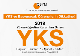 Yükseköğretim kurumları sınavı'na başvuru merkezinde başvuru yapabilirsiniz. Yks Ye Basvuracak Ogrencilerin Dikkatine 2019 Yuksekogretim Kurumlari Sinavi Yks Basvuru Tarihleri 12 Subat 6 Mart Martini 12 Subat Tarih