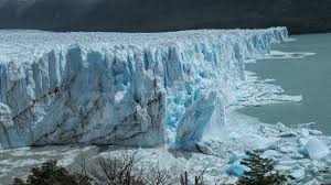 The ice is melting, falling in the lake. Calving Of The Perito Moreno Glacier In El Calafate Argentina Youtube