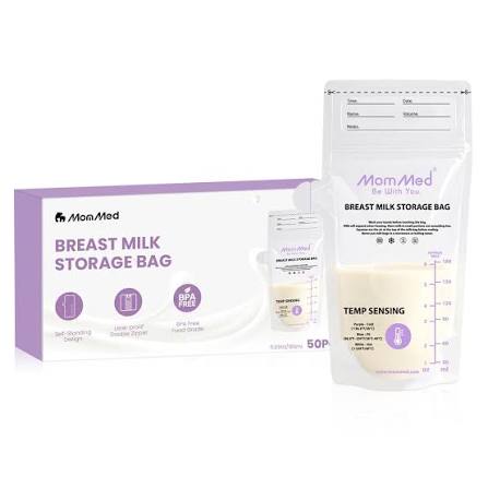MomMed Breast Milk Storage Bags 100 Pack