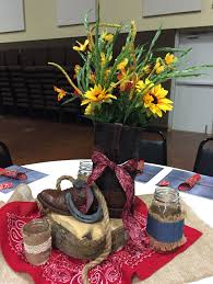 Rustic oak fence post lamp. Pin By Robyn Eady On Western Theme Party Cowboy Boot Centerpieces Western Party Decorations Western Theme Party
