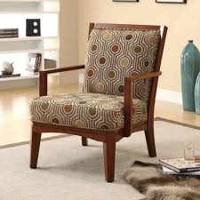 Tapered legs rise up into a traditionally shaped seat with button tufting at the back and a removable cushion for easy cleaning. Accent Seating Exposed Wood Accent Chair With Plush Padded Cushions Contemporary Ebay Geometric Chair Fabric Accent Chair Accent Chairs