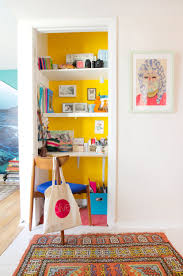 The best part is that when it is time to quit working, shutting the door keeps the office out of sight. Small Home Office Ideas How To Make A Home Office In A Tiny Space Apartment Therapy