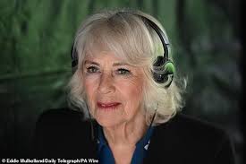 Queen Camilla marks ITV's 70th birthday with a special visit to the Trigger  Point set