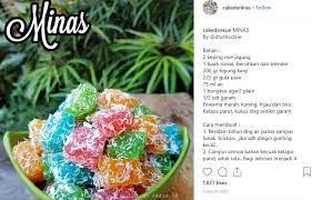 Kue putu ayu sendiri tidak melulu berwarna hijau pandan yang khas, namun juga bisa anda kreasikan dengan beragam warna sehingga tampilannya. Enaknya Mencicipi Kue Legendaris Agar Agar Minas Dari Bihun Dan Nanas