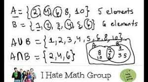 For any set a and the universal set u, a ∩ u = a. How To Find Union And Intersection Of Two Sets Youtube