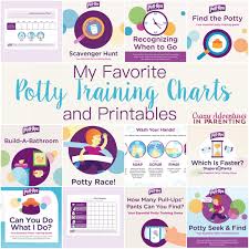 my favorite potty training charts and printables