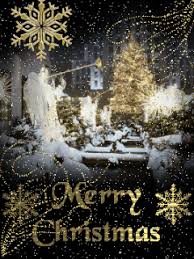 Animated background with a christmas tree snowflakes and stars. Pin By Jean Gilliland On Misc Animated Christmas Card Merry Christmas Gif Merry Christmas Pictures