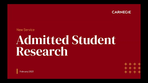 How It Works: Admitted Student Research