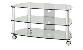 Es ist aus mattiertem, weißen glas mit silbernen elementen. Tv Rack Monheim I 95 Cm Mobel Hoffner