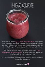 Rhubarb Compote Eat Little Bird Recipe Rhubarb Compote Rhubarb Recipes Rhubarb