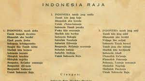 Lirik dan not lagu indonesia raya diciptakan oleh wage rudolf soepratman sejak tahun 1924. Tribunwiki Simak Sejarah Lagu Indonesia Raya Serta Lirik Aslinya Tribun Timur