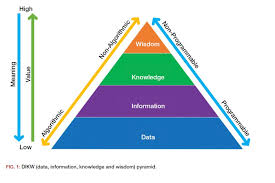 Dikw Data Information Knowledge And Wisdom Pyramid Emprendimiento Innovacion