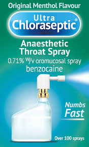 Ultra Chloraseptic Sore Throat Spray Numbs In Seconds