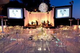 Modern Glass Tables Ghost Chairs Wedding Party Flowers Large Wedding Signs Wedding Table Wedding Chairs