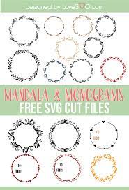 Download Monogram Frames Lovesvg Com Free Svg Files Monogram Free Monogram Fonts Cricut Monogram