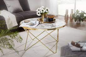 1 x couchtisch, ramona, weißes marmorfurnier, weiß/silberne beine (8.7 kg) 72.50 x 13.00 x 71.00 cm (l x b x h). Finebuy Design Couchtisch Marmor Optik Weiss Rund O 85 Cm Gold Metall Gestell Grosser Wohnzimmertisch