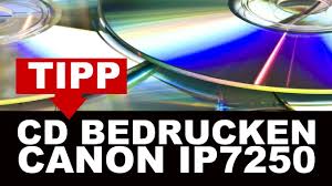 Guide for canon pixma ip7200 printer driver setup. Tipp Dvd Cd Bedrucken Canon Ip7250 So Einfach Funktioniert S