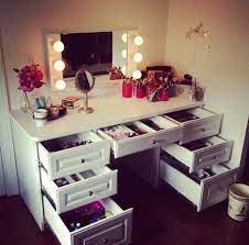 Add elegant style to your bedroom with this led lighted makeup vanity table and stool set. Bedroom Vanity Sets With Lights Ideas On Foter