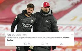 The best memes from instagram, facebook, vine, and twitter about fc liverpool. Twitter Erupts As Alisson Horror Show Sees Manchester City Thrash Liverpool 4 1 At Anfield